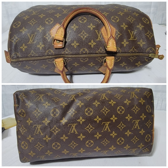 Louis Vuitton Monogram Canvas Speedy 30 Brown - Picture 8 of 13